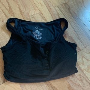 Klassy network cropped tank